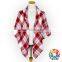Oversize Ladies Clothes Top Plaid Patterns Shawl Wrap Scarfs Pashmina Cashmere