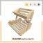 Hot sale wooden fruit basket stand