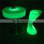 Factory Sale LED Illuminated Round Bar Table with Multi Sizes