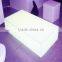 Garden Set Specific Use and No Folded Illuminated Outdoor Polyethylene Furniture DJ Table
