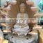 garden led light water fountain resin indian buddha statue
