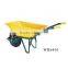 Spain agriculture free shipping trolleys tools wheelbarrow wb6401with CE certificate