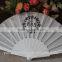 Decorative customized plastic fan for gift