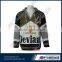 100 Polyester Custom Side Zip Hoodie Hip Hop Street Wear