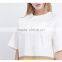 New Fashionable High Quality Comfortable with stripe split ladies linen fabric blouse