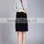 Spring-Summer Season Ladies Length Sleeve Stand Collar Printing Shirt Blouse