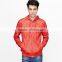 Blank zip up hoodie orange hoody sweatshirt waterproof hoodies