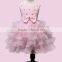Hot Selling Kids Frock Fancy Party Dresses For Girls Children Flower Wedding Baby Girl Tiered Dress
