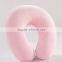 TP050 2016Wholesale Velvet U Shape Memory Personalized Travel Neck Pillow