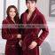 western adults terry couples bathrobe