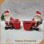 holiday supplies christmas home decorations santa claus figurine with led light