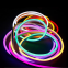 magic shining light store ad signs cable strip 5050 RGB 360 degree led neon tube led neon flex