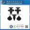 Taiwan Stainless Steel PC N66 Natural Black Nylon Plastic Clip Small Plastic Clips Plastic Swivel Clip