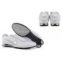 white silver shox running shoes white silver embroidery logo
