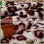 Fleece Blanket Flower Printed Throw For Bed