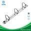Stationery metal 3 ring binder clip