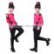 Girls Stylish Suit Kids Long Sleeve Sweatsuit Sets Children Gymnastics/Sports Suits