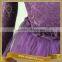 Violet Long Sleeves Elegant Kids Evening Dresses