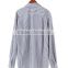 Korean ladies new design cotton long sleeve shirt embroidered womens blouses shirts