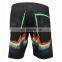 Black mens shorts quick dry surf and beach shorts