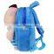 Blue color Hot Sale Soft Kids Stuffed Pig Backpack
