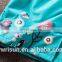 2017 High Quality Children Green Custom Jacket Kids Flowers Print Raincoat
