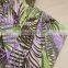 garment use woven printed linen fabric