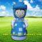 Attractive Little Girl Advertising Inflatable , Cartoon Inflatable Outdoor Decorations
