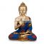 Indian Sitting Buddha Statue Abhaya Buddha Statue Brass Tibetan Medicine Blessing Buddhism Art Ethnic art God Buddha statue