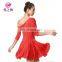 2015 milk silk practice latin dance dress L-7087