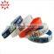 Fashion wholesale cheap custom gym silicone wristband