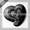 customized private design brand logo mascot silicone rubber badge hang tags
