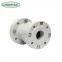 Aluminum Alloy Housing Flange Pneumatic Rubber Pinch Valve