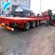 New arrival 2/3/4 axles 40ft flatbed truck semi-trailer container flatbed trailer low bed truck trailer