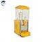 Restaurant equipment in china wholesale prices 2-tank gused gold juice cold drink glass dispenser machine