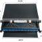 19 Inch 12 24 Port Fiber Optic Patch Panel Termination Box For Sliding Drawer Type