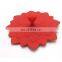 Creative food grade silicone sealed cup lid with dustproof function