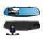 Universal 2.9inch 1080P HD 140 Angle view car mirror DVR