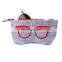 Pretty felt Eye glasses pouch sunglasses bag