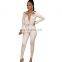 Fall Women Clothing Rompers Bodysuit Top and Trouser 2 Piece Sexy Club Outfits Two Piece Set