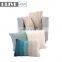High quality home decorative light blue cushion cover with jacquard cable knit