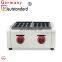 2 plate gas takoyaki machine gas fish ball machine fish grill