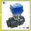 motorized ball valve PVC electric actuator ball valve 40mm 50mm 220v motorized pcv ball valve dn50