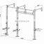 Multifunctional wall mounted crossfit rig pull up