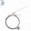 Needle type thermocouple with plug