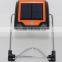 Solar powered portable reading lamp