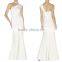 2015 sey fashion long white one shoulder women wholesale bandage dress cocktail party elegant one shoulder floor-length dress