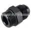 Hot Selling Car Black Universal ORB-6 O-Ring AN6-AN6 External Thread Adapter Connector System