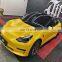 Electricity Light Metal Yellow Car Vinyl Wrap Air Self-adhesive Decoration Roll Film Vehicle Auto Stickers