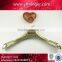 New Premium Gold Color Dress Plastic Hanger Suit Plastic Hanger With Gold Hook